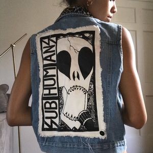 Badass denim vest